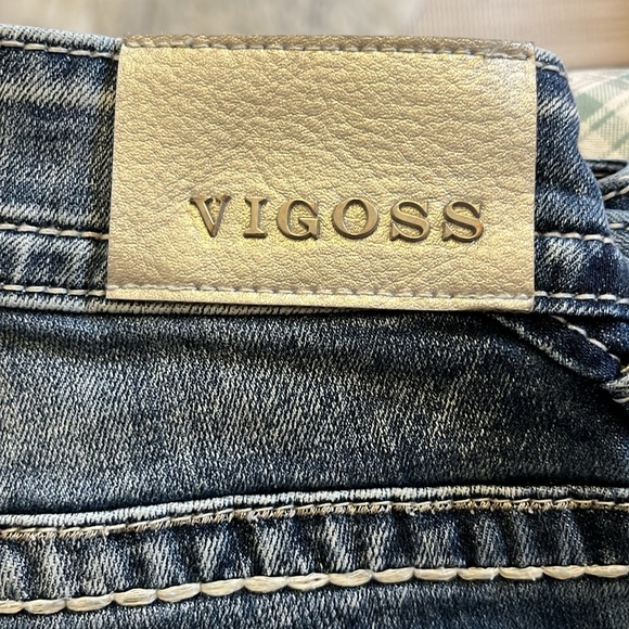 Vigoss blue Jean The Chelsea Capri size 11/12 length 21” - Picture 6 of 8